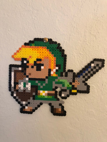 Zelda on a wall